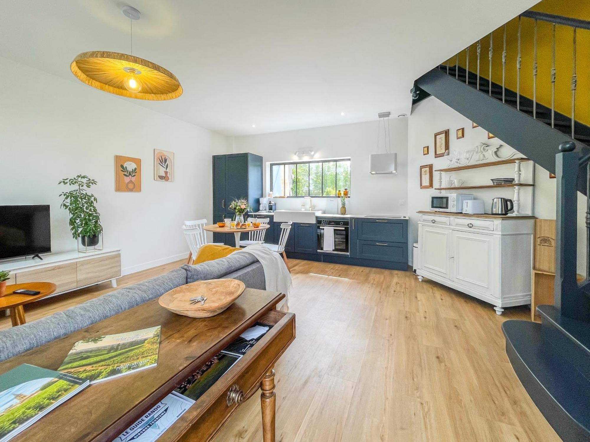 Maison Cosy Avec Vue Sur Les Vignes. Libourne Eksteriør billede