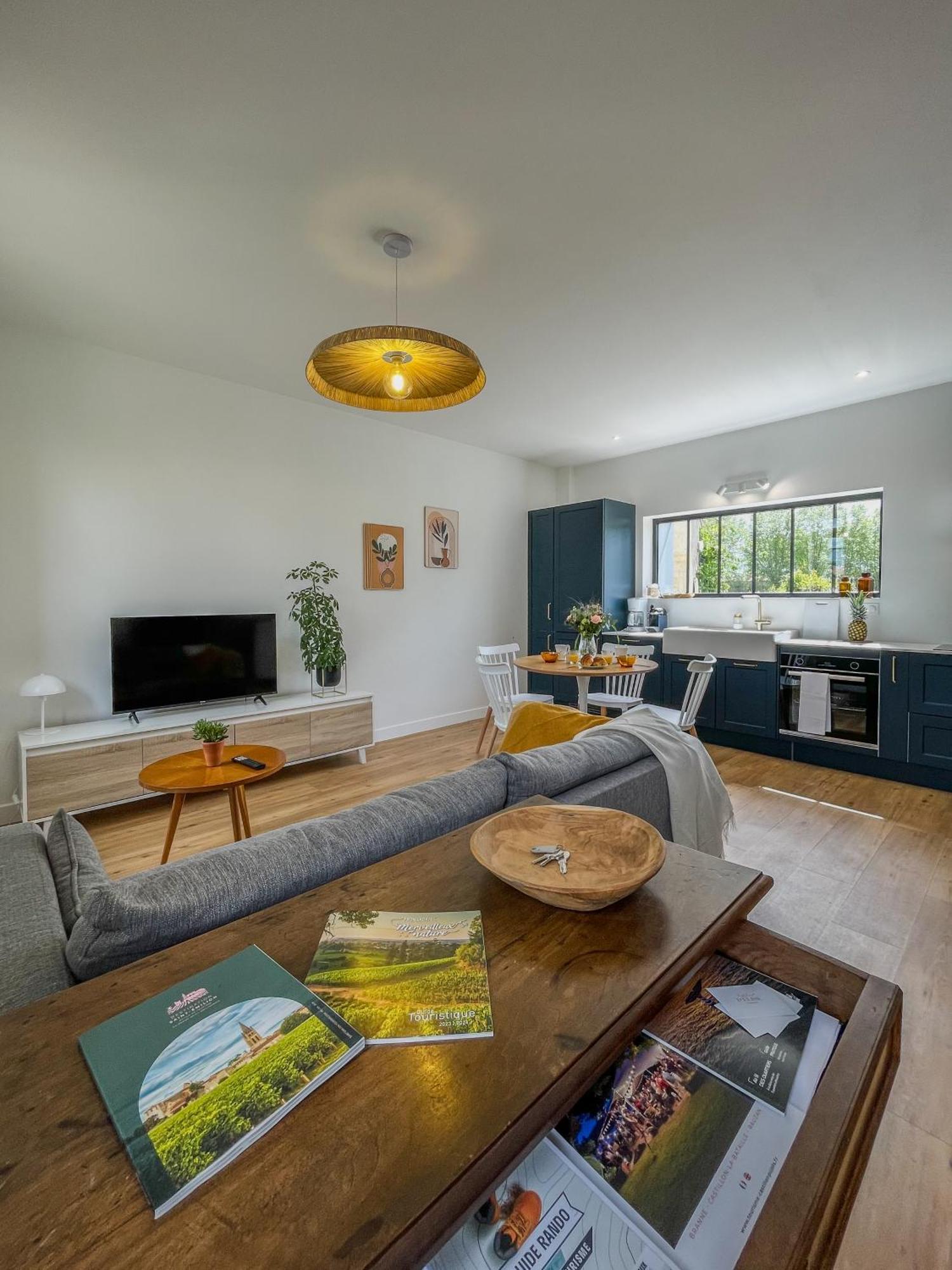 Maison Cosy Avec Vue Sur Les Vignes. Libourne Eksteriør billede